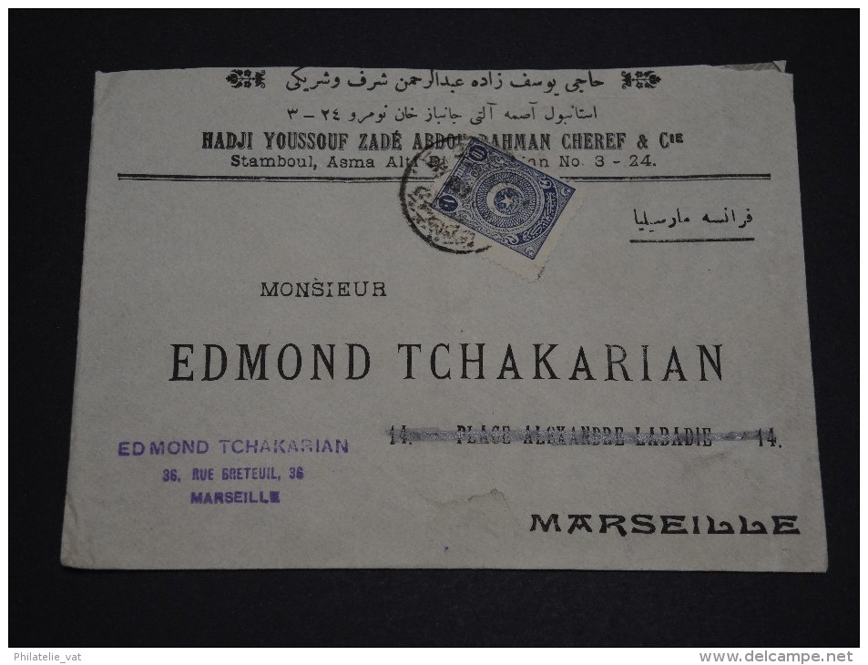 TURQUIE - Env Pour Marseille - France - 1925 / 1929 - Détaillons Collection - A Voir - Lot N° 16626 - Covers & Documents