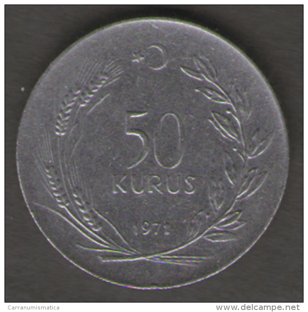 TURCHIA 50 KURUS 1971 - Turchia