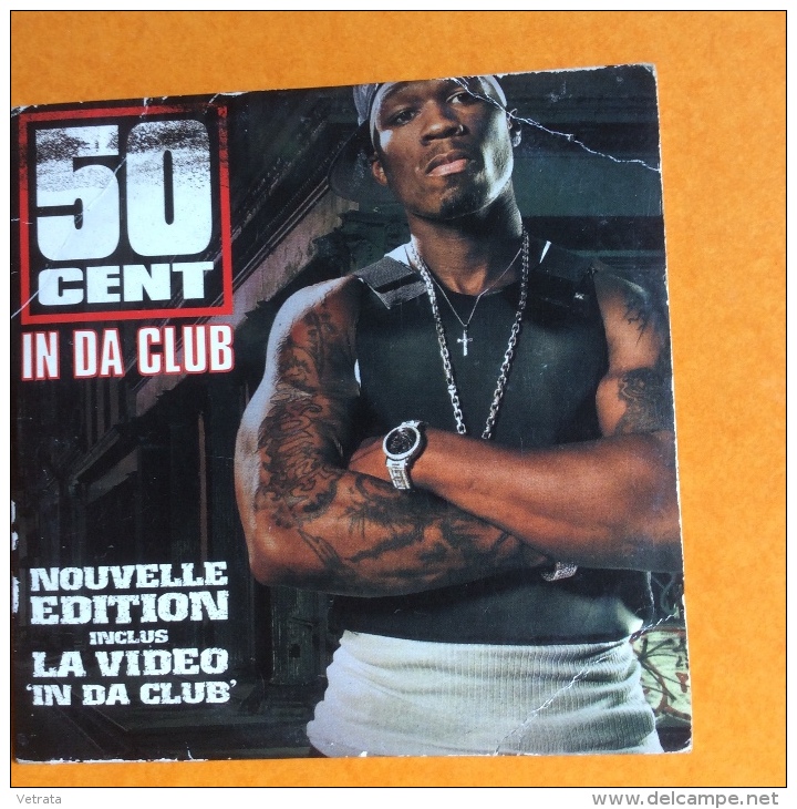 50 Cent : In Da Club (single 2 Titres + La Video) (IN Da Club-Wanksta-Vidéo In Da Club) - Rap En Hip Hop