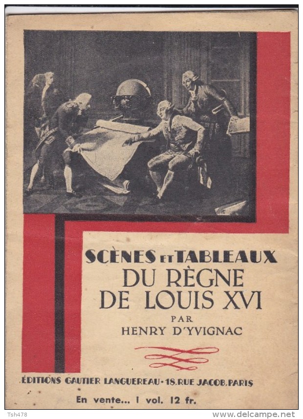 75----PARIS--18 Rue Jacob--( DEPLIANT )--scènes Et Tabeaux De La Révolution----voir 2 Scans - Publicités