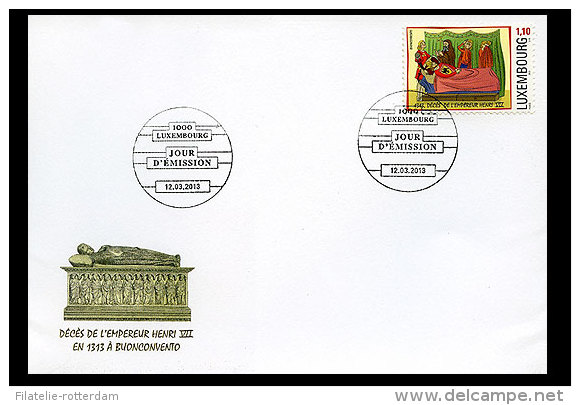 Luxemburg / Luxembourg - MNH / Postfris - FDC Sterfdag Henry VII 2013 - Nuevos