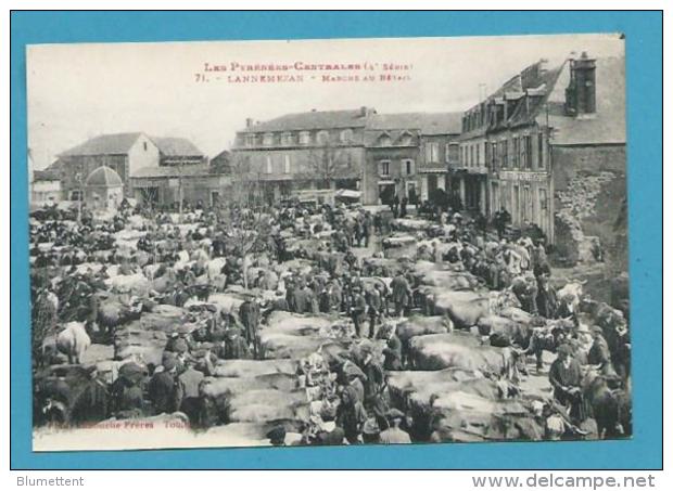 CPA 71 LABOUCHE - Métier Maquignon Marché Au Bétail LANNEMEZAN 65 - Lannemezan