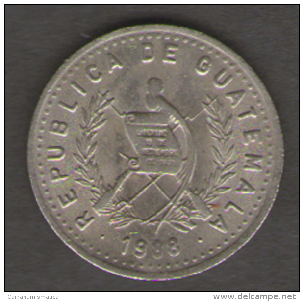 GUATEMALA 10 CENTAVOS 1988 - Guatemala