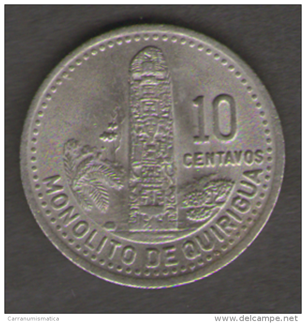 GUATEMALA 10 CENTAVOS 1988 - Guatemala