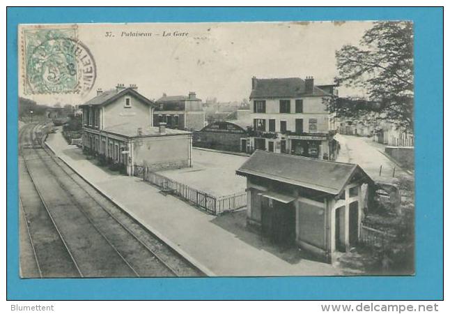 CPA 37 - Chemin De Fer La Gare De PALAISEAU 91 - Palaiseau