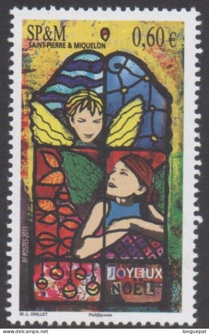 SAINT-PIERRE Et MIQUELON - Noël : Anges - Religion - - Unused Stamps