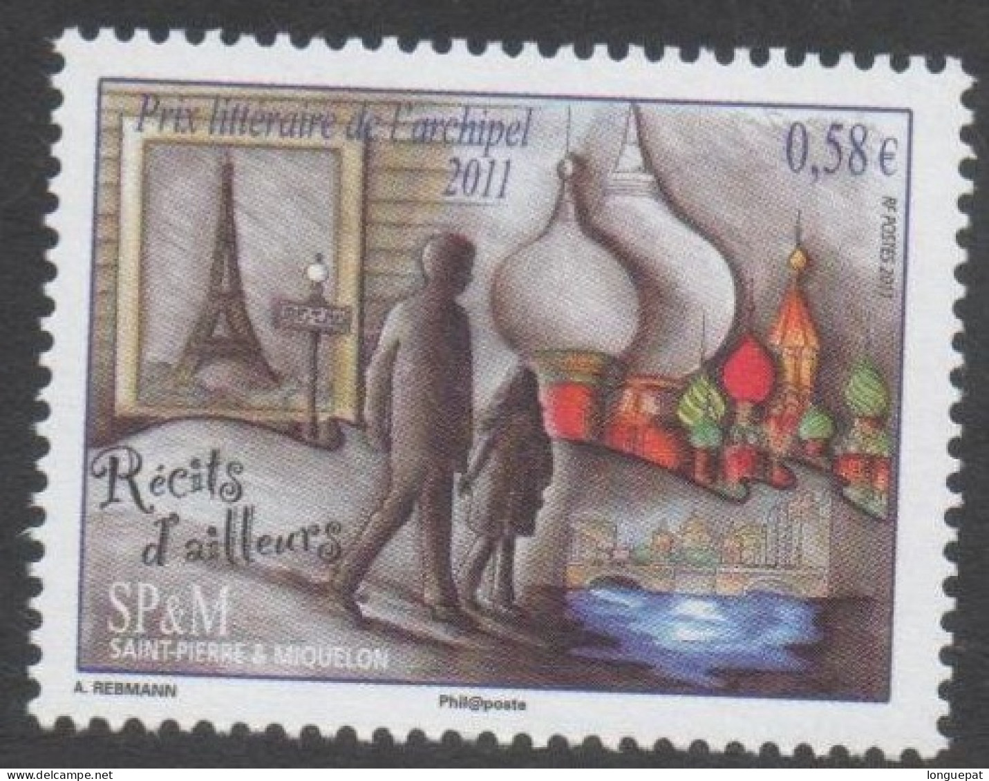 SAINT-PIERRE Et MIQUELON - Littérature - Prix Littéraire De L'archipel "Récits D'ailleurs" - - Neufs