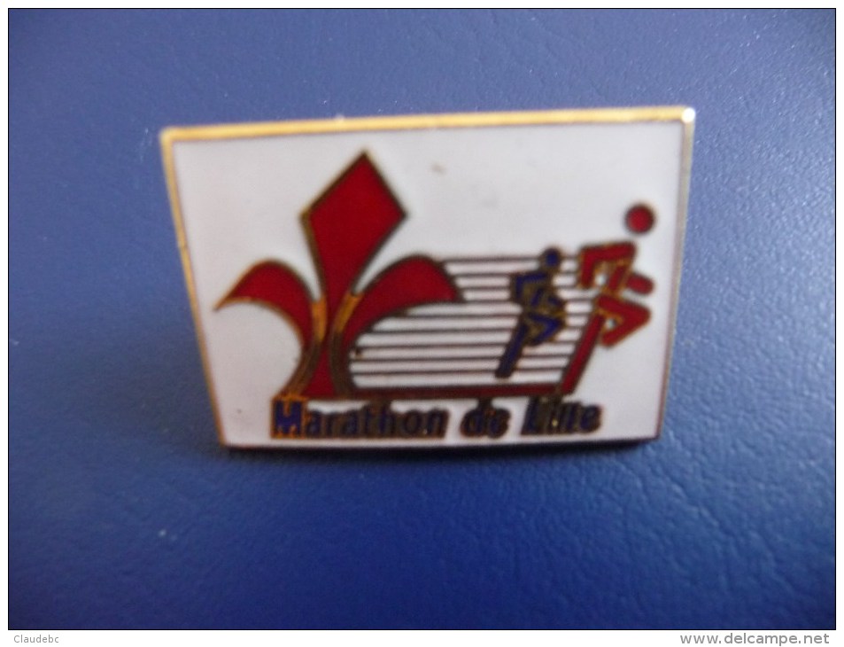 Pin's Relatif Au Marathon De LILLE Des Années 1990 - Athletics