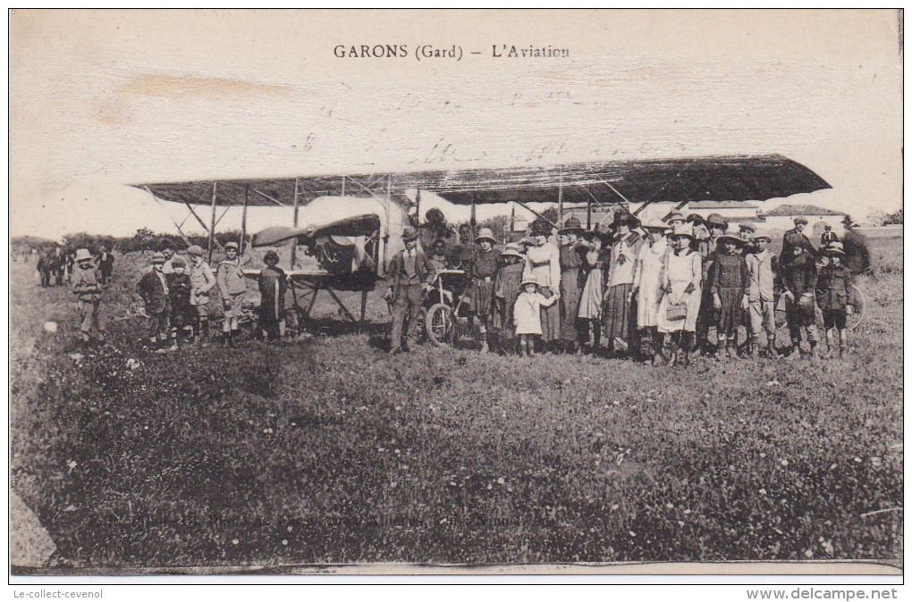 30 GARONS (Gard) - L'Aviation - Autres & Non Classés