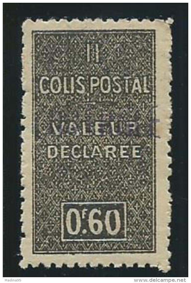 ALGERIE: **, CP N°55, Lég. Rousseurs, B/TB - Colis Postaux