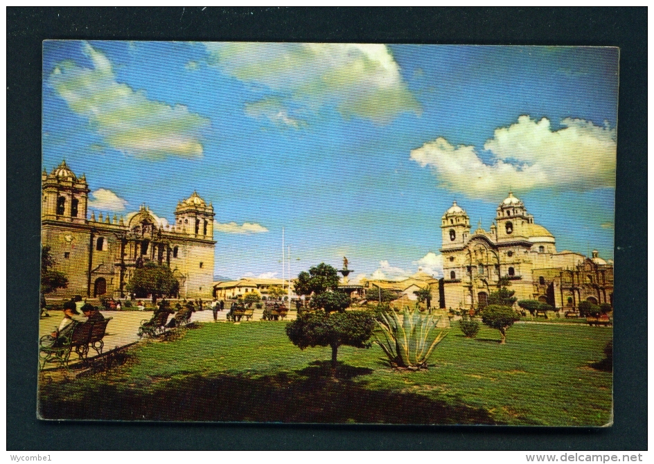 PERU  -  Cusco  Plaza De Armas  Unused Postcard - Peru