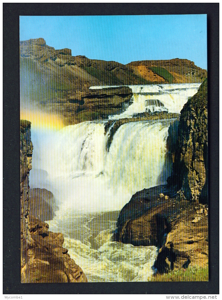 ICELAND  -  Gullfoss  Unused Postcard - Iceland