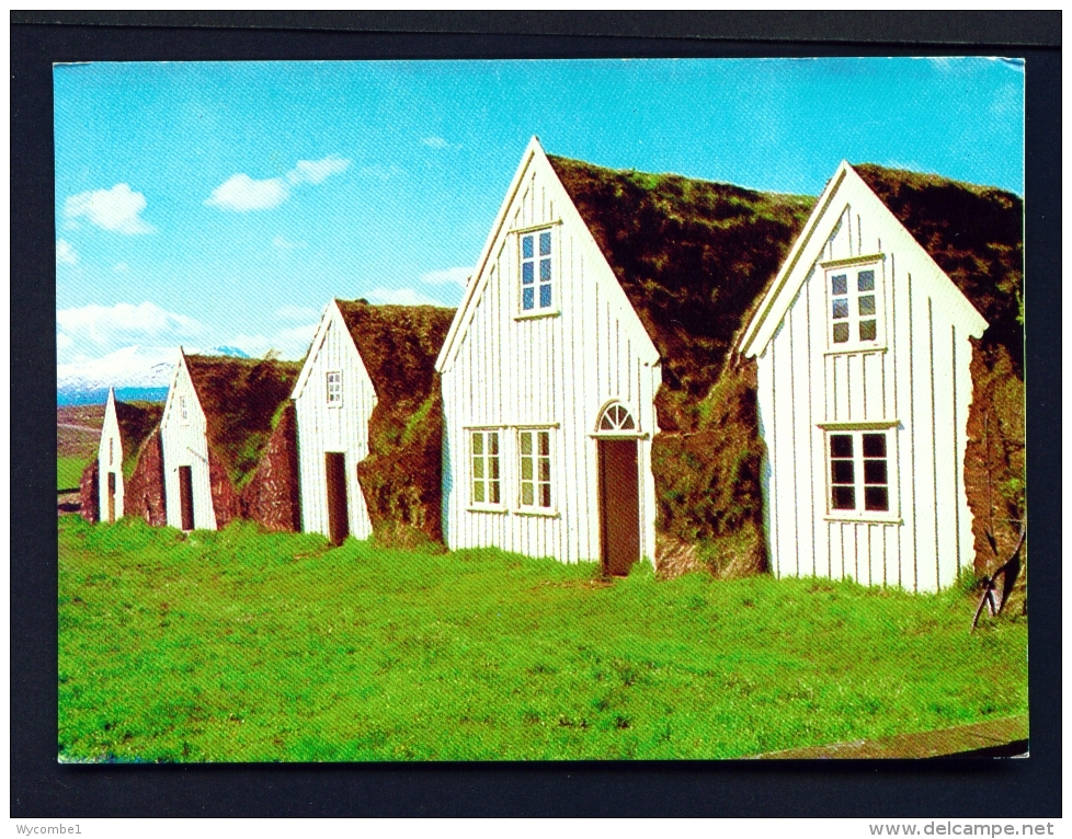 ICELAND  -  Glaumbae  Municipal Museum  Unused Postcard - Iceland