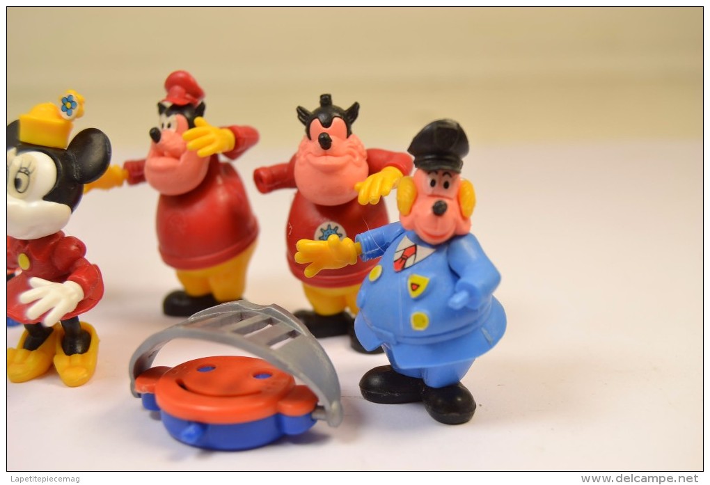 Lot Figurines Kinder Dessin Animé Mickey Picsou Donald, Années 1980 - Cartoni Animati