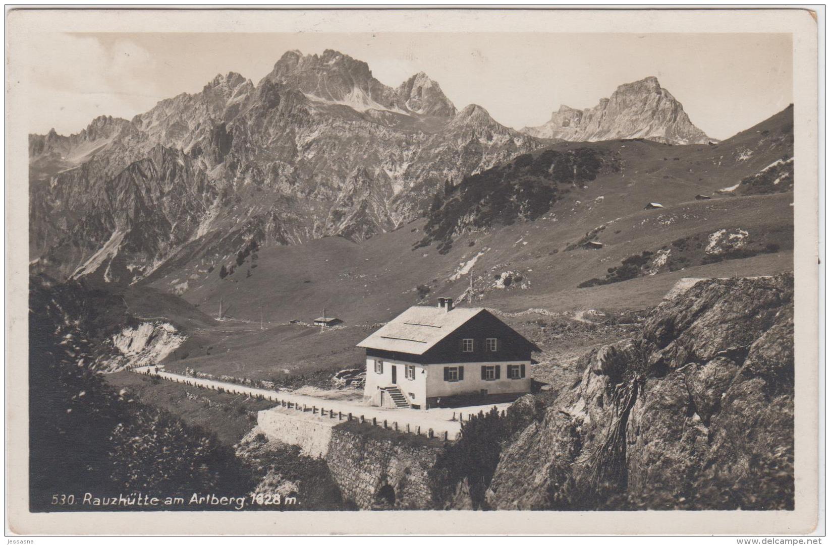 AK - RAUZHÜTTE Am Arlberg 1942 - Feldpost - Klösterle