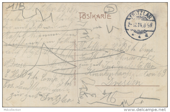 DE FRITZLAR / Königl. Praparanden-Anstall / CARTE COULEUR - Fritzlar