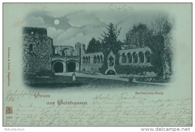 DE GELNHAUSEN / Barbarossa-Burg / - Gelnhausen