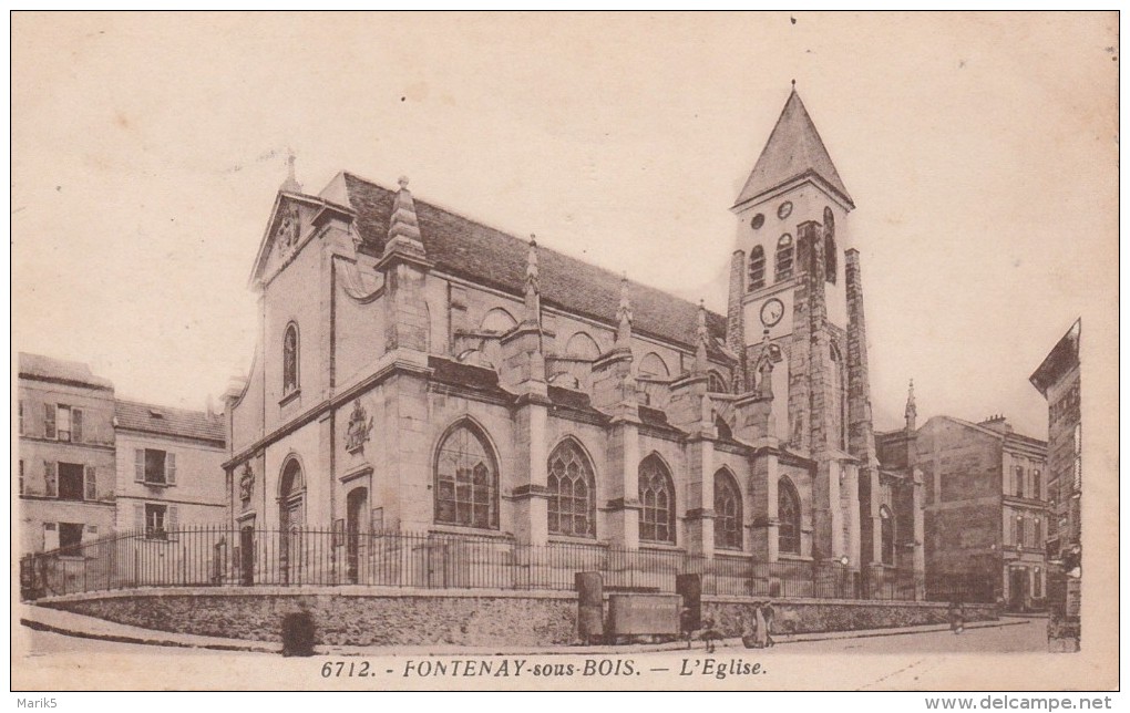 FONTENAY SOUS BOIS église - Fontenay Sous Bois