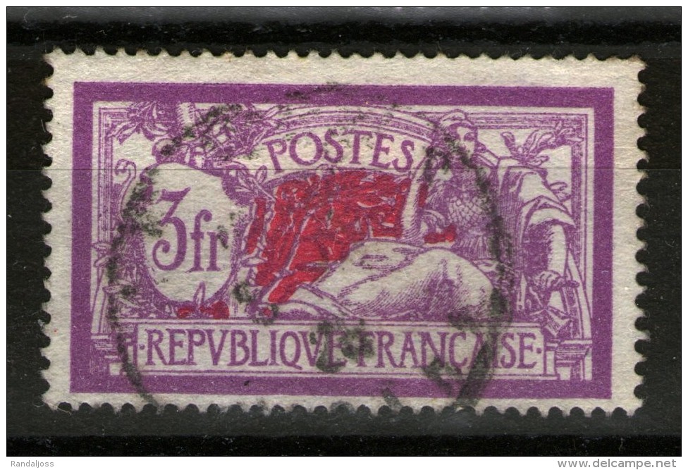 N° 240°_violet Foncé Et Centre écarlate - 1900-27 Merson