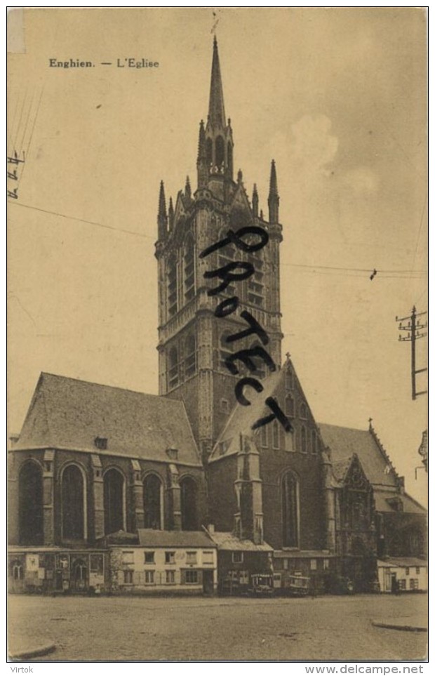 Enghien :  L'église - Enghien - Edingen