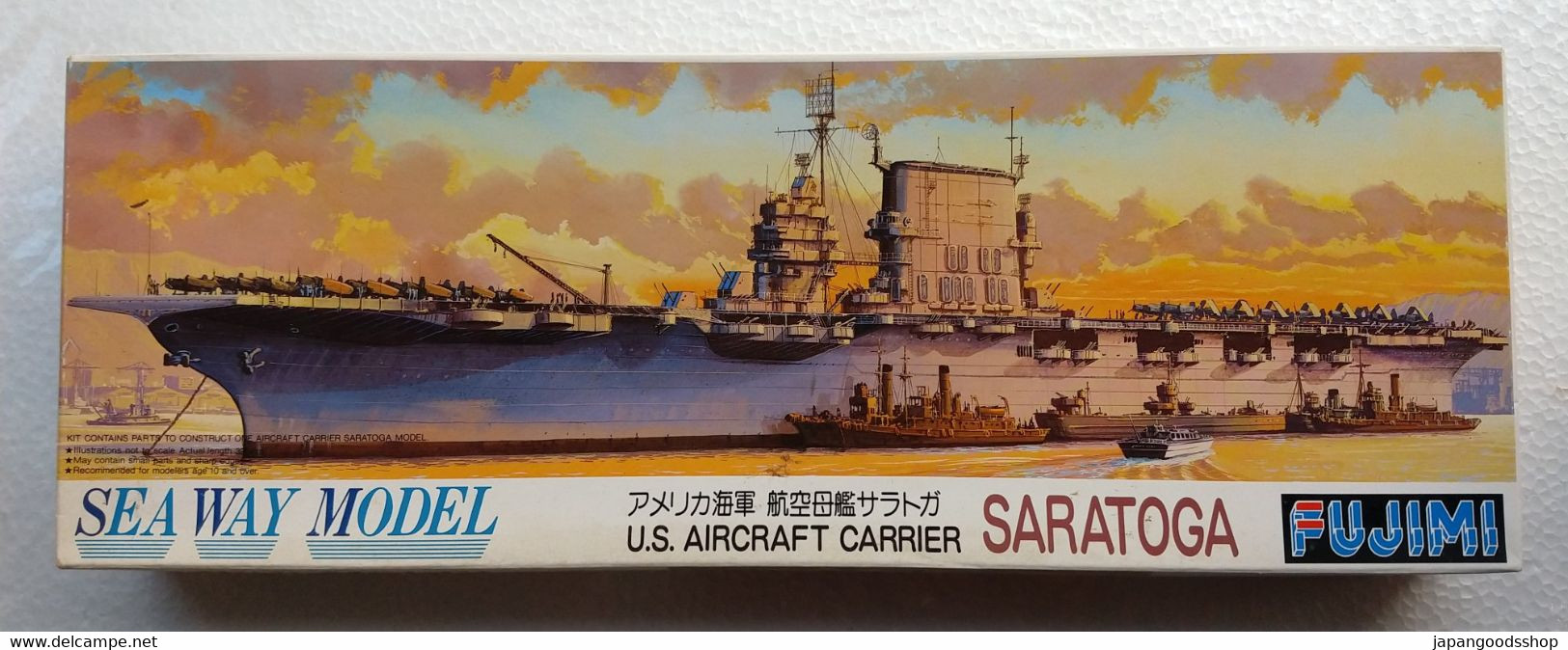 U. S. Aircraft Carrier Saratoga 1/700   ( Fujimi ) - Barche