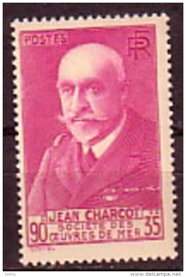 FRANCE - 1938 - Au Profit De La Sosiete Des Oeuveres De Mer - 1v** - Unused Stamps