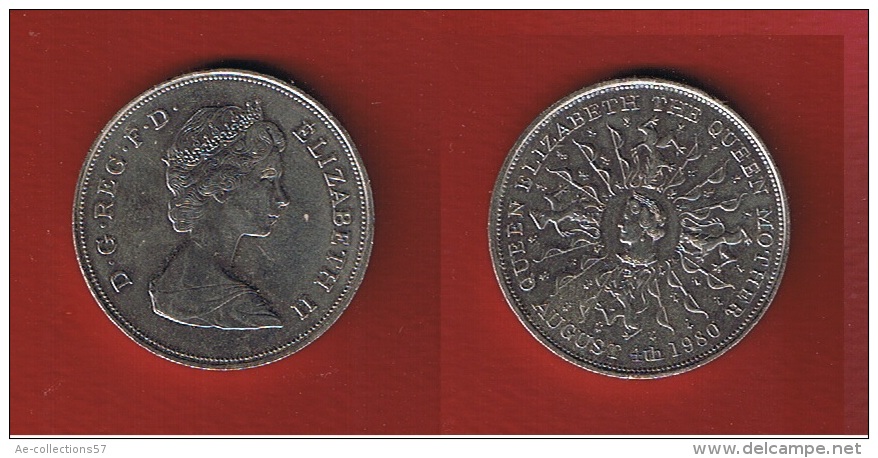 Grande Bretagne  --  2 Pounds 1980  --  état  SUP - 2 Pounds