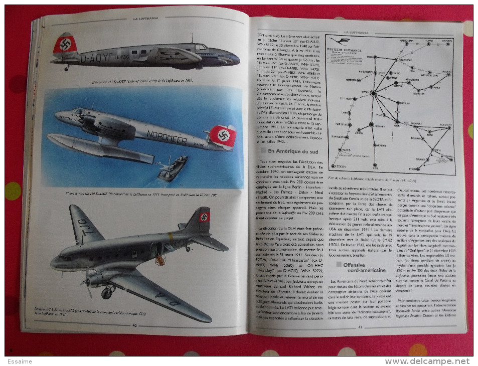 revue avions. n° 107 (2002).  savoia blériot kesselring lufthansa latécoère