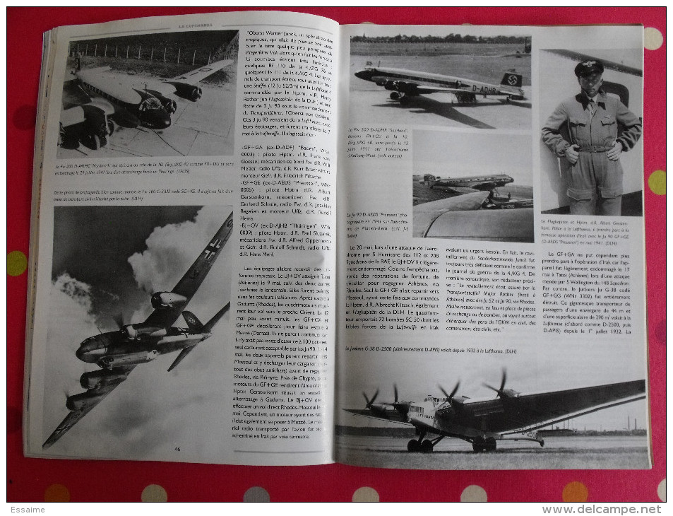 revue avions. n° 107 (2002).  savoia blériot kesselring lufthansa latécoère