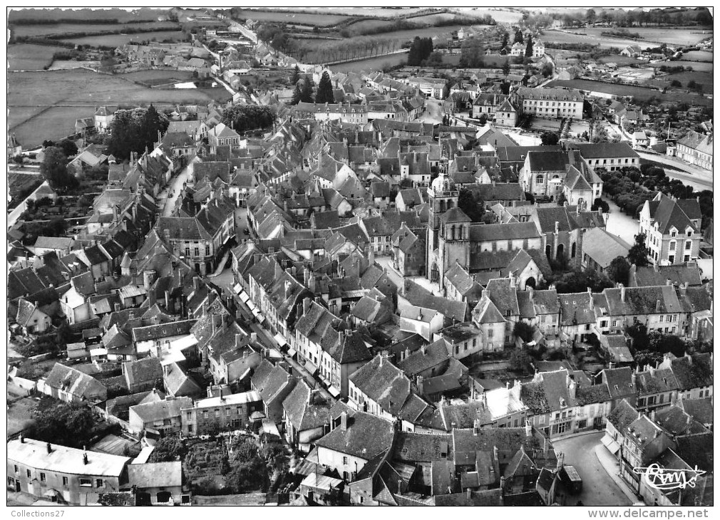 21- SAULIER- VUE AERIENNE - Saulieu