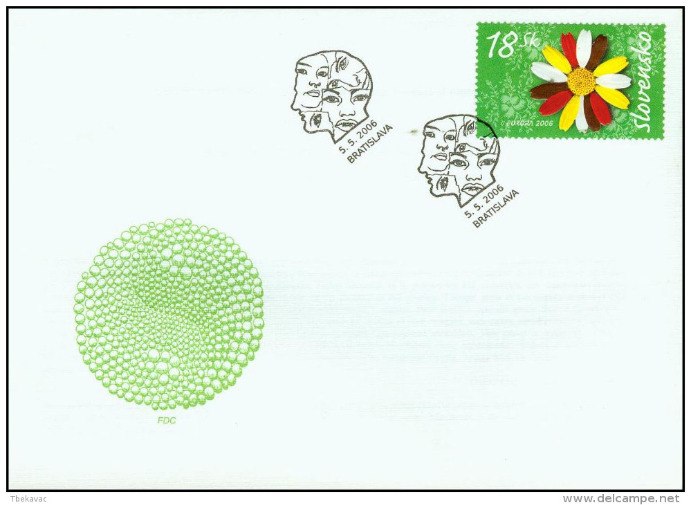 Slovakia 2006, FDC Cover Europa Integration Mi.# 534, Ref.bbzg - FDC