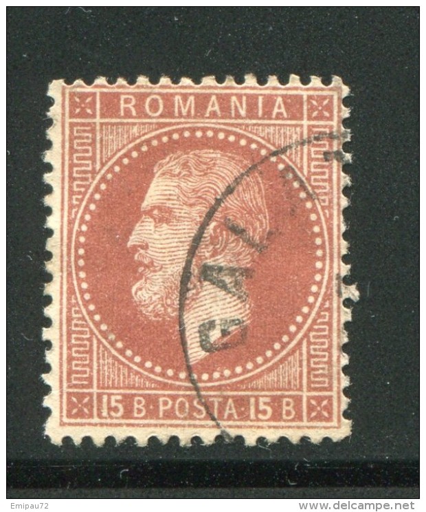 ROUMANIE- Y&T N°40- Oblitéré - 1858-1880 Fürstentum Moldau