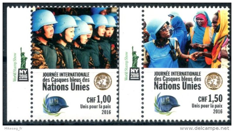 ONU Genève 2016 - Peacekeepers ** - Neufs