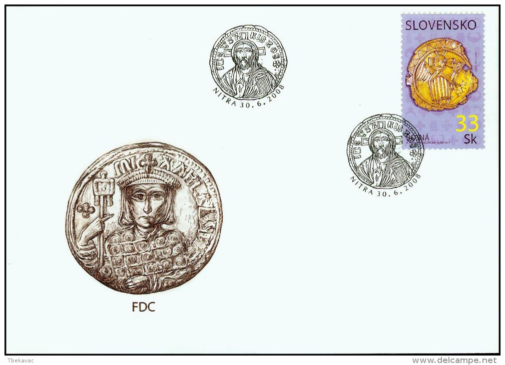 Slovakia 2008, FDC Cover Finds From Bojna Archaeology Mi.# 585, Ref.bbzg - FDC