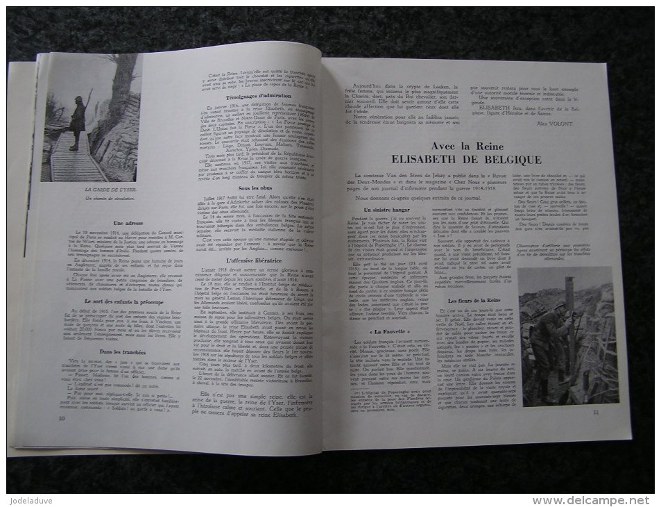 BRABANT Revue N° 1 1966 Régionalisme Bruxelles Reine Elisabeth Infirmière Guerre 14 18 Yser Louis XIV Thorembais - Belgique