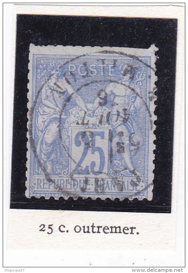 SAGE N°68 + CAD   RUE MILTON / 5 AOUT 1876- REF AC - $$$$$    A SAISIR   $$$$$$ - 1876-1878 Sage (Type I)