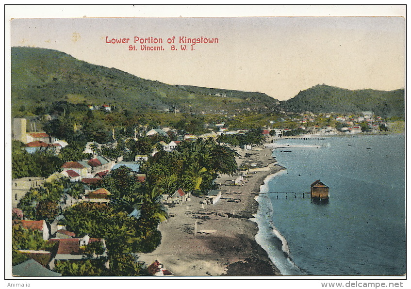 St Vincent Lower Portion Of Kingstown  Edit Schiebeler Hamburg - Saint Vincent &  The Grenadines