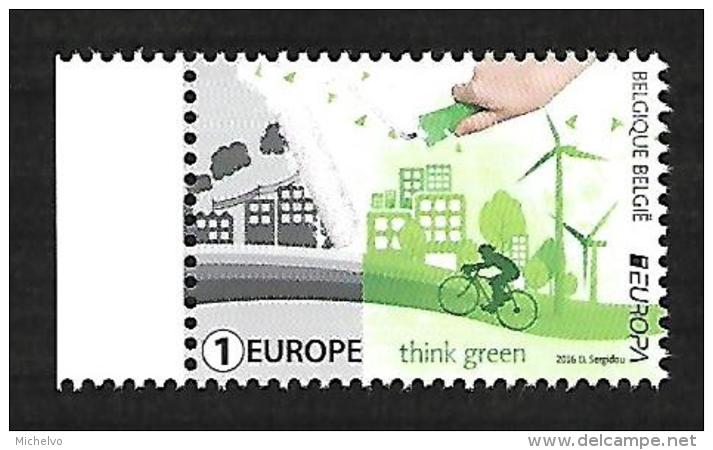 Belg. 2016 - COB N° 4593 ** - Think Green - Nuovi