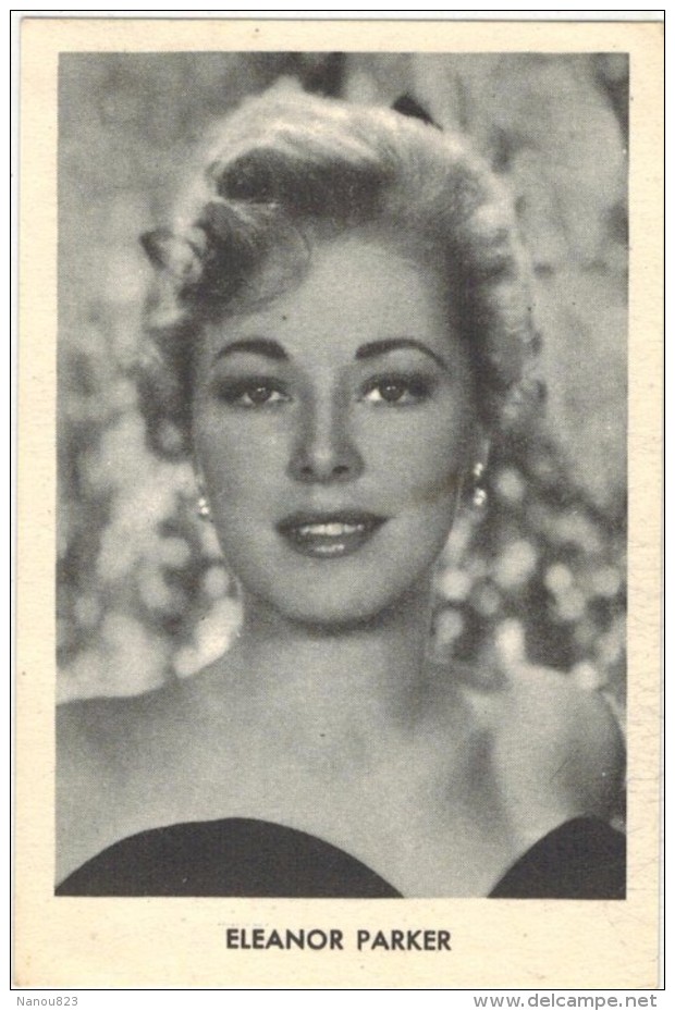 IMAGE PHOTO PUBLICITAIRE 6 Cm X 9 Cm BISCOTTES ST LUC : " Eleanor PARKER " Artiste Actrice Cinéma Filmstar Cedarville - Autres & Non Classés