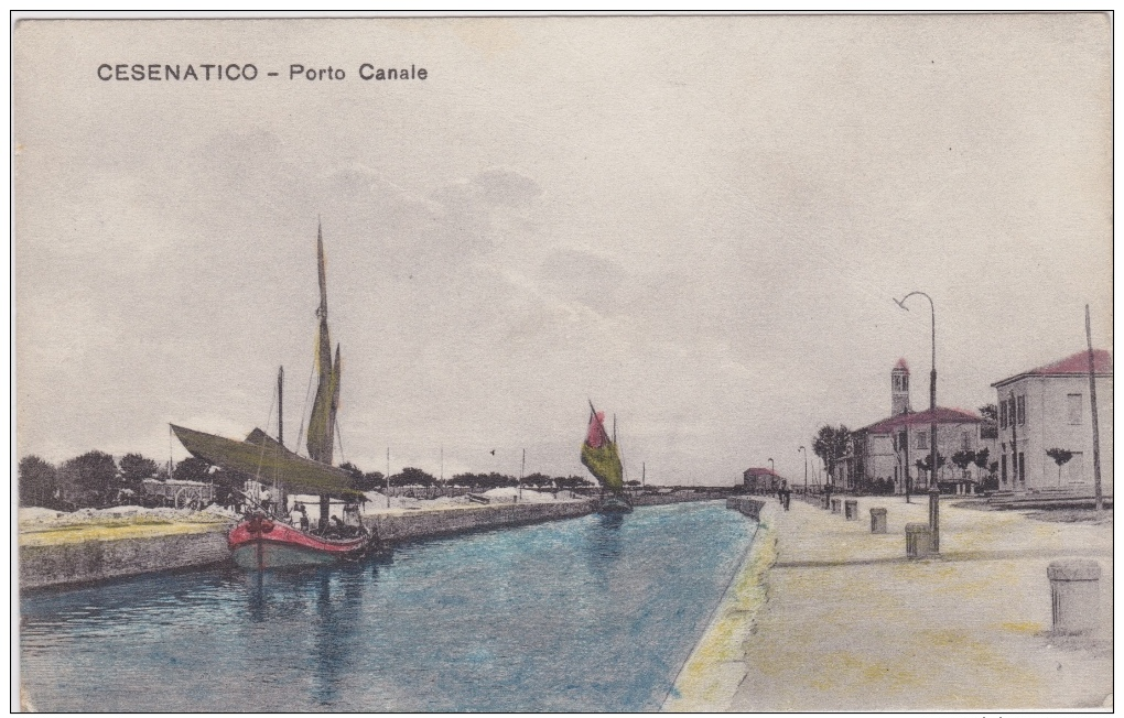 CESENATICO - PORTO CANALE - CARTOLINA NUOVA - - Autres & Non Classés