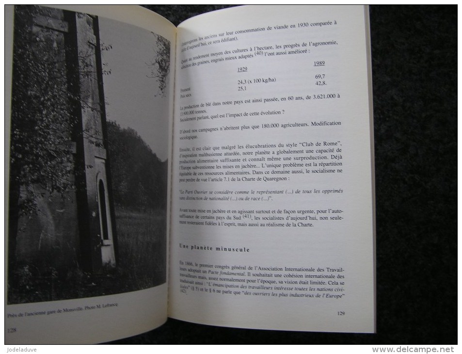 LA CHARTE DE QUAREGNON 1894 1994 Régionalisme Borinage Histoire Politique Parti Ouvrier Delattre Charbonnage Mineur Mine