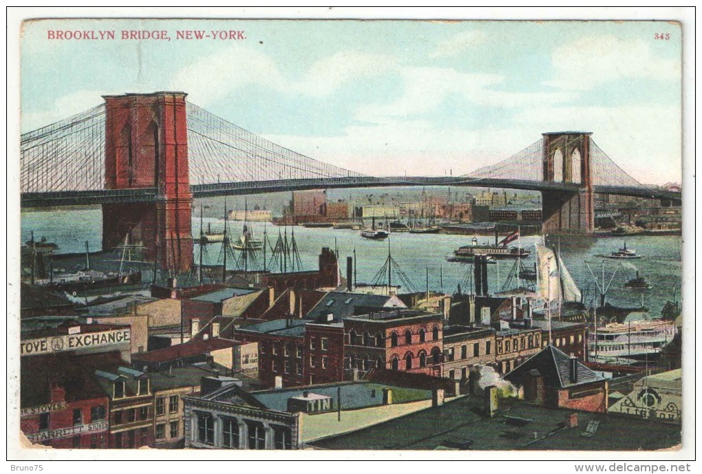 Brooklyn Bridge, New York - Ponts & Tunnels