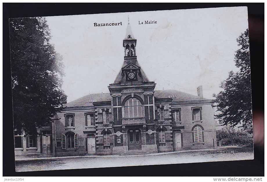 BAZANCOURT MAIRIE - Bazancourt