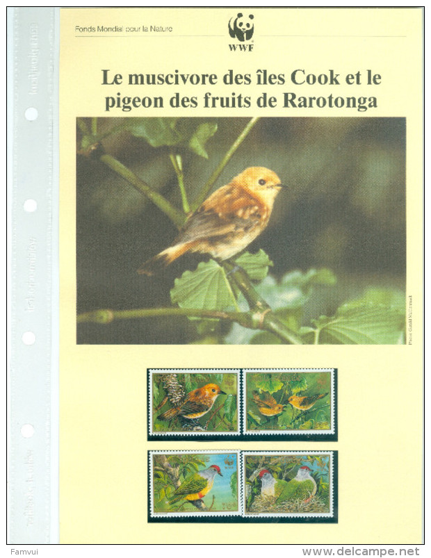 Album WWF (2) Coll.nat. et ani sauv.girage lycaon muscivore marte amazone ours pangolin 4 tim.neufs 4 env 1° Jour fiches