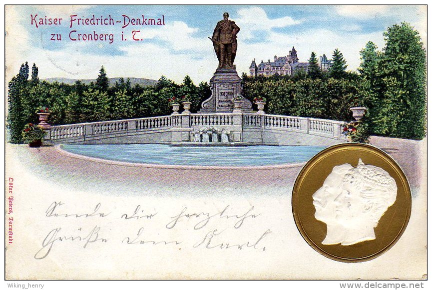 Kronberg Im Taunus - Kaiser Friedrich Denkmal Zu Cronberg - Kronberg