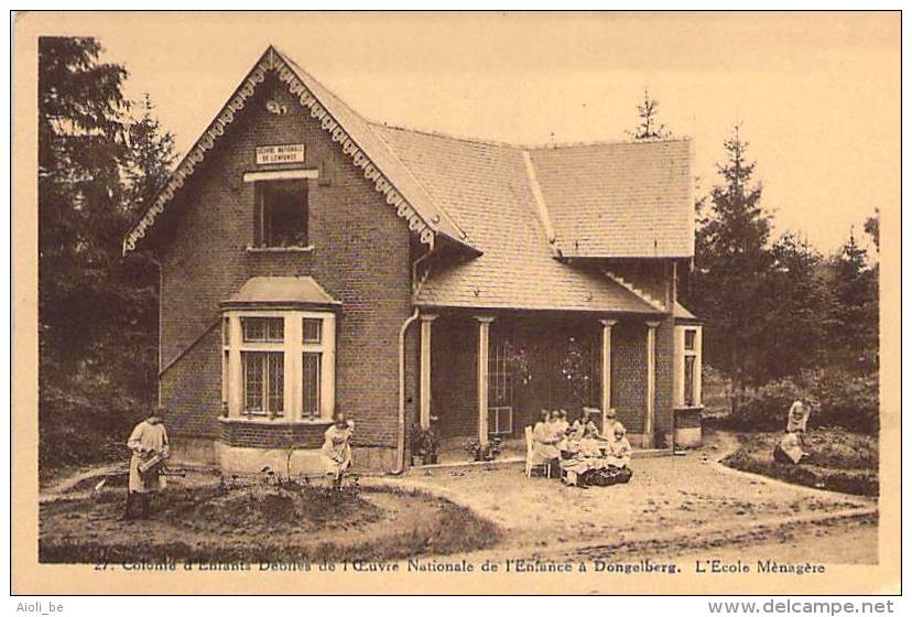 Colonie  D'Enfants Débiles De L'oeuvre Nationale De L'Enfance à Dongelberg. - L'Ecole Ménagère. - Jodoigne