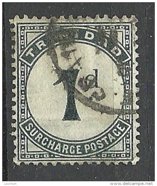 TRINIDAD Postage Due Portomarke 1 D. O - Trinidad & Tobago (...-1961)