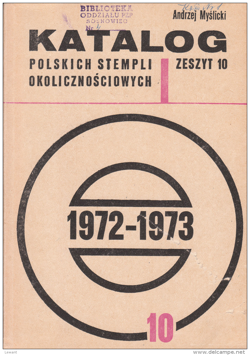Catalog  Polish Commemorative Stamps Andrzej Myslicki 1972-1973 - Volume 10 - Sonstige & Ohne Zuordnung