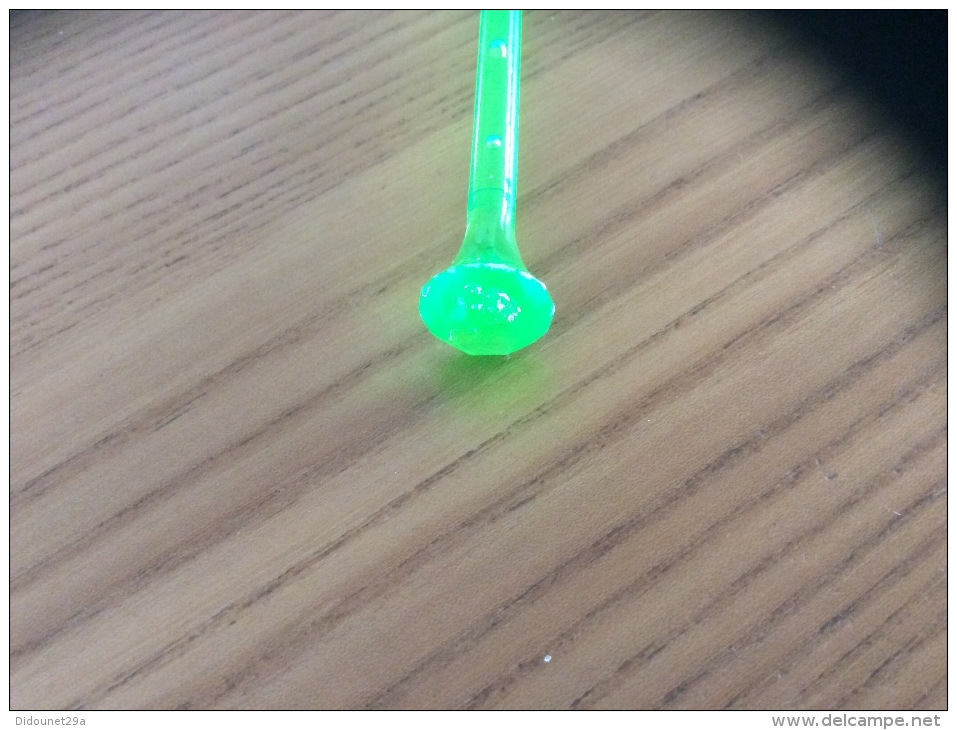 Touilleur "diamant" (jaune/vert Fluo) - Swizzle Sticks