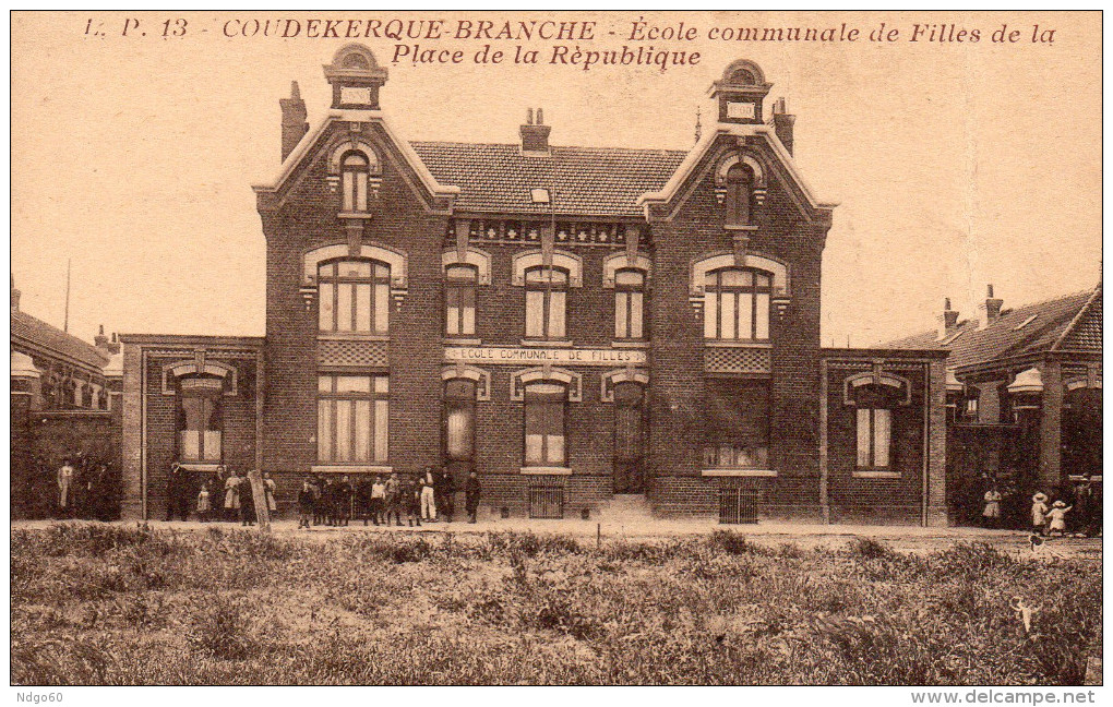 Coudekerque Branche - école Communale De Filles De La Place De La République - Coudekerque Branche